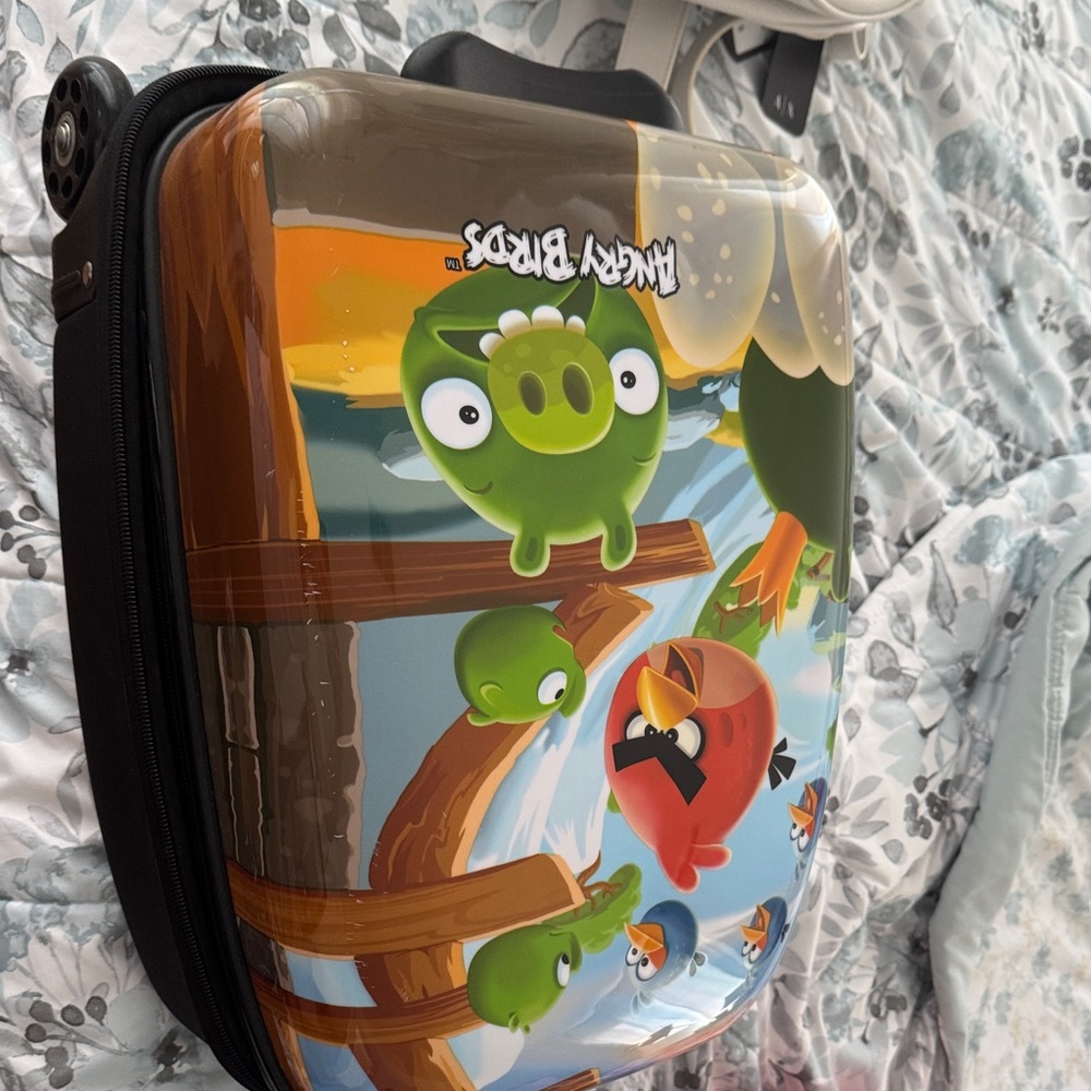 Angry bird bag for toddler to packback for travel